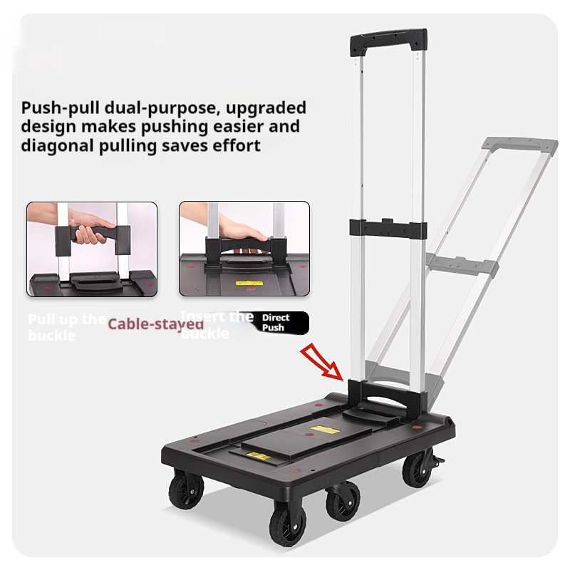 Foldable And Portable Trolley Luggage Trolley Hand Buggy 5 Foldable And Portable Trolley Luggage Trolley Hand Buggy - Image 5