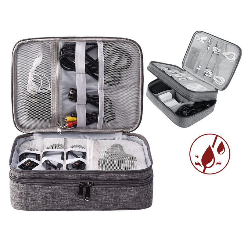 Electronics Organizer Multifunctional Waterproof Storage Bag 1 Electronics Organizer Multifunctional Waterproof Storage Bag