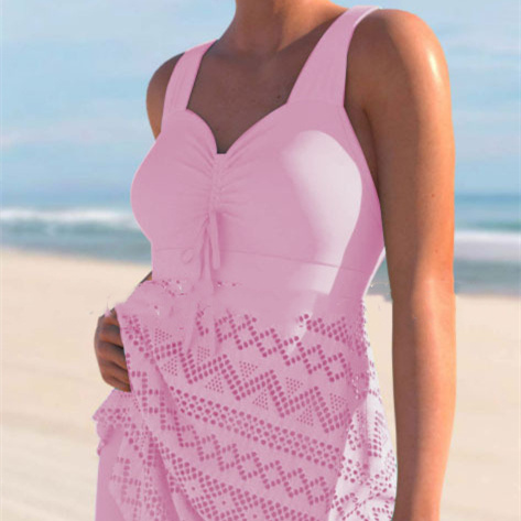 Lace One-piece Swimsuit 4 Lace One-piece Swimsuit - Image 4