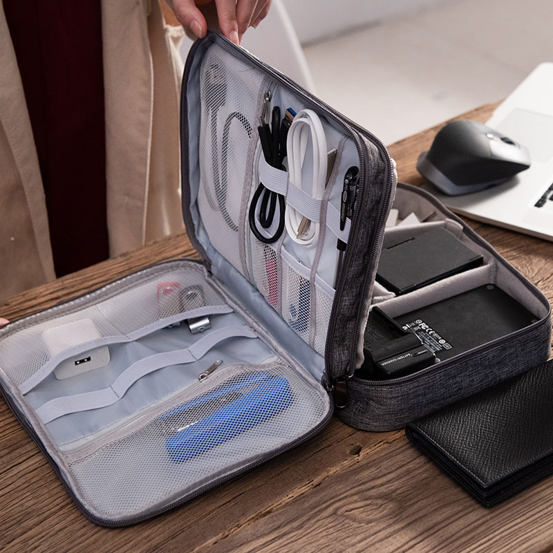Electronics Organizer Multifunctional Waterproof Storage Bag 5 Electronics Organizer Multifunctional Waterproof Storage Bag - Image 5