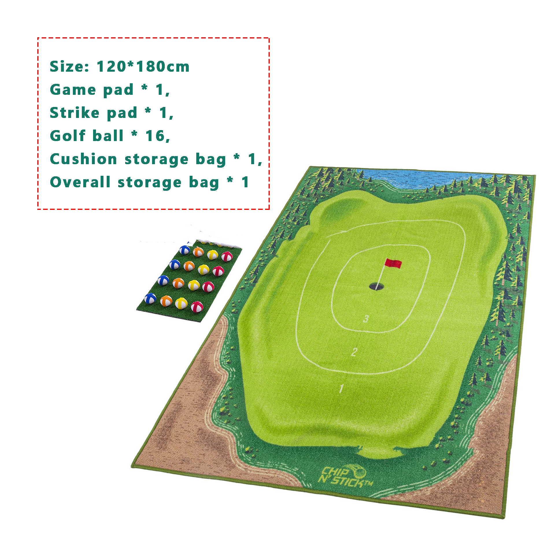 Golf Training Mat For Swing Practice Pads 4 Golf Training Mat For Swing Practice Pads - Image 4
