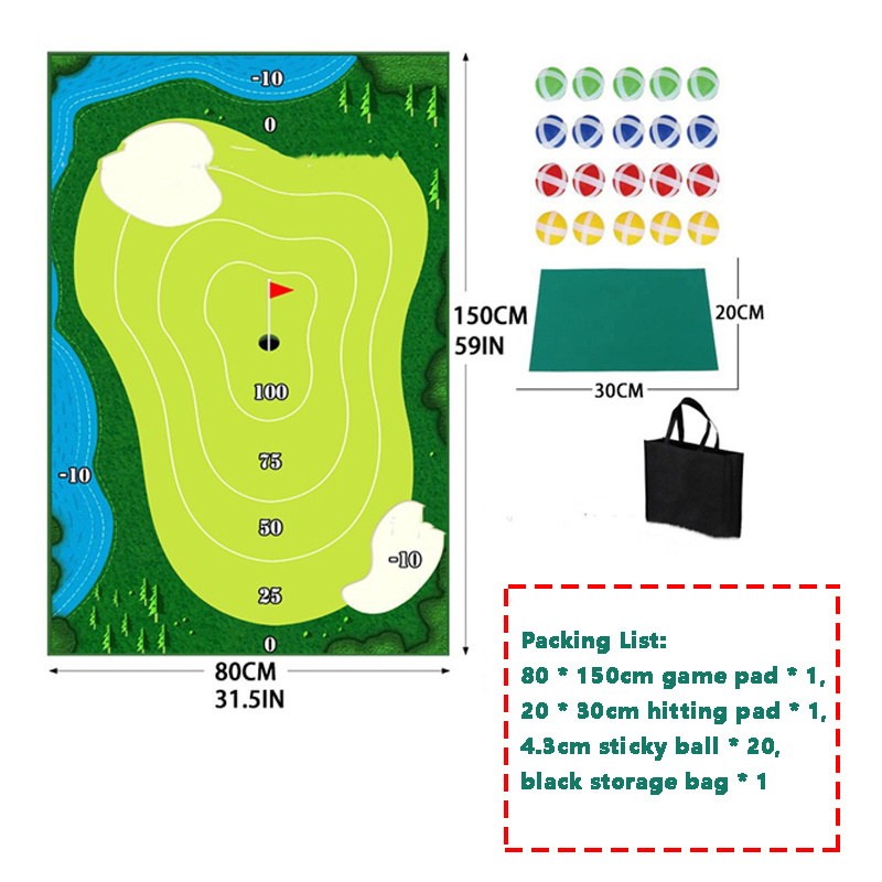 Golf Training Mat For Swing Practice Pads 3 Golf Training Mat For Swing Practice Pads - Image 3
