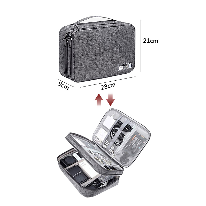 Electronics Organizer Multifunctional Waterproof Storage Bag 9 Electronics Organizer Multifunctional Waterproof Storage Bag - Image 9