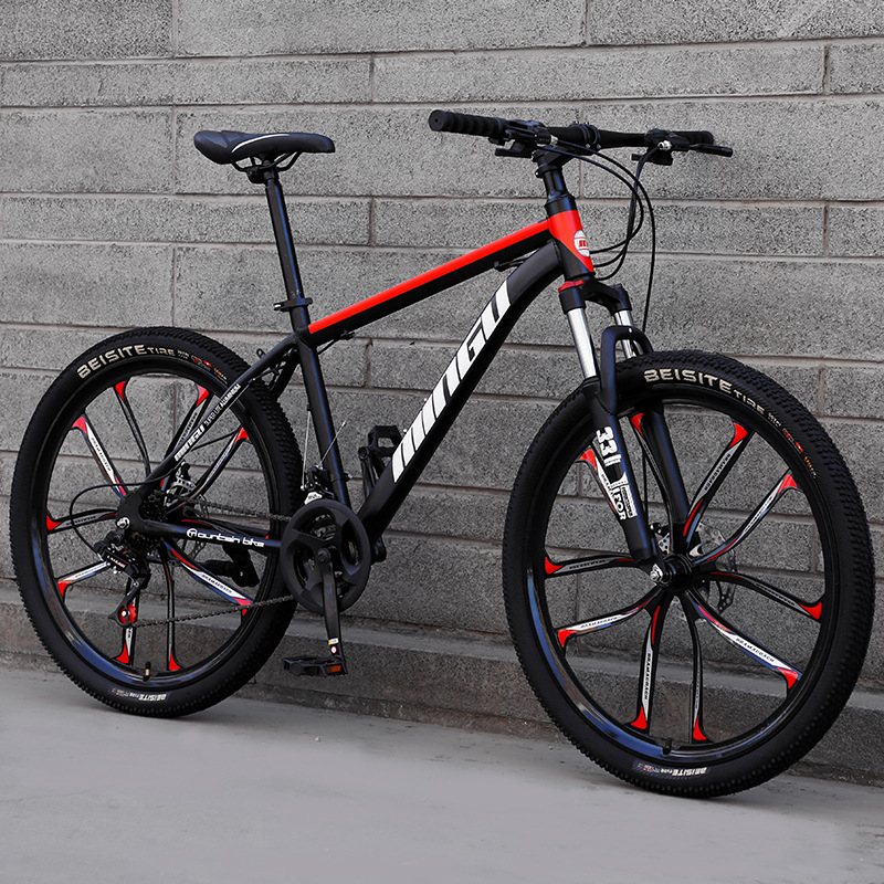Mountain Bike Bicycle 24, 26 Inch Disc Brake Shock Absorption Bicycle Men's And Women's Variable Speed Bicycle 1 Mountain Bike Bicycle 24, 26 Inch Disc Brake Shock Absorption Bicycle Men's And Women's Variable Speed Bicycle