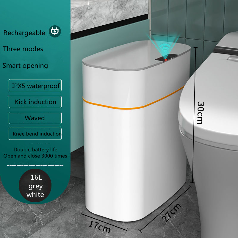 Smart Trash Can With Lid 7 Smart Trash Can With Lid - Image 7