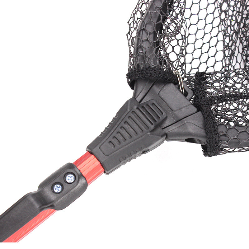 Aluminum Alloy Single Section Triangular Folding Dip Net Fly 5 Aluminum Alloy Single Section Triangular Folding Dip Net Fly - Image 5