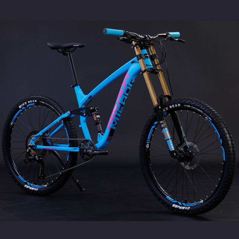 Aluminum Alloy Soft Tail Oil Brake Damping Mountain Bike Bicyc 2 Aluminum Alloy Soft Tail Oil Brake Damping Mountain Bike Bicyc - Image 2