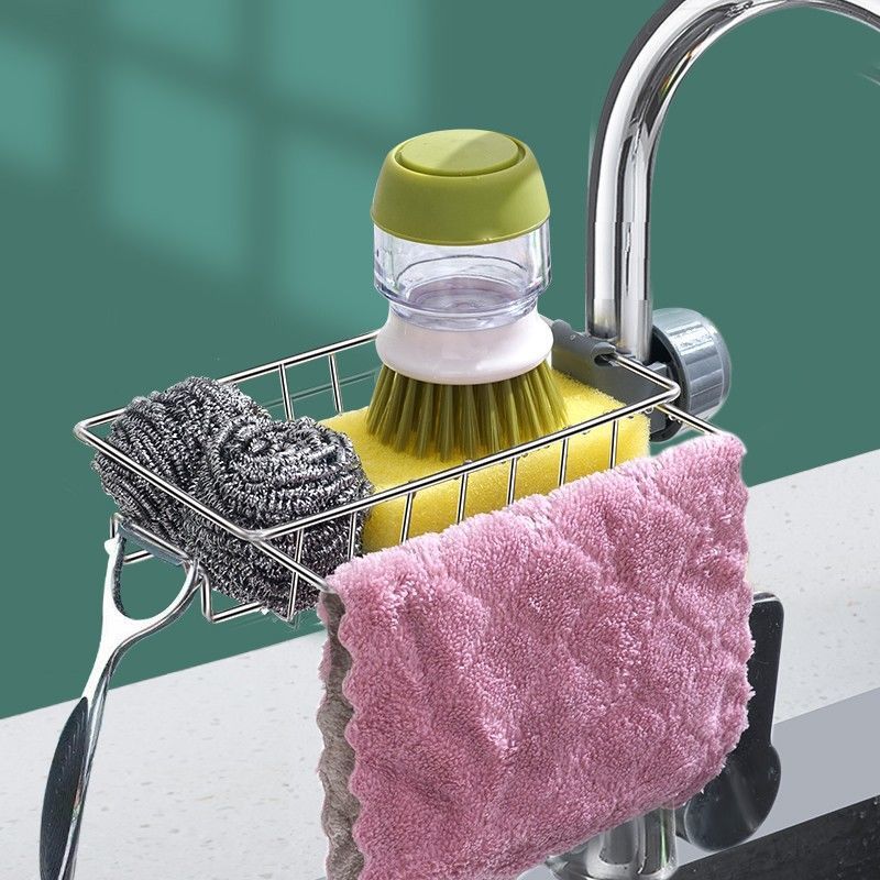 Adjustable Sink Drain Rack for Accessories 5 Adjustable Sink Drain Rack for Accessories - Image 5