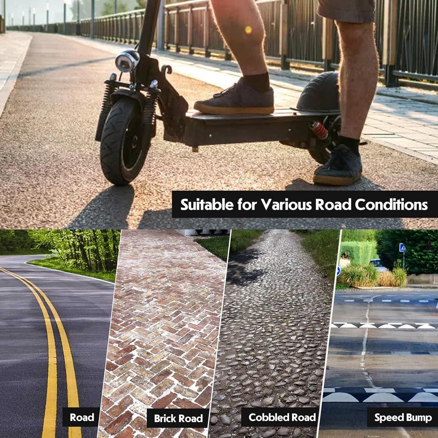 Electric Scooter Rubber Tire 8 0.5x2 Inner Tube Outer Tube Replacement Tyre 8 Electric Scooter Rubber Tire 8 0.5x2 Inner Tube Outer Tube Replacement Tyre - Image 8