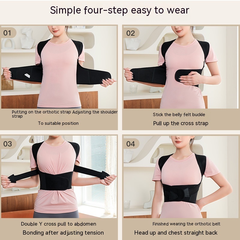 Unisex Anti-Humpback Chest Lift Brace Posture Corrector 9 Unisex Anti-Humpback Chest Lift Brace Posture Corrector - Image 9