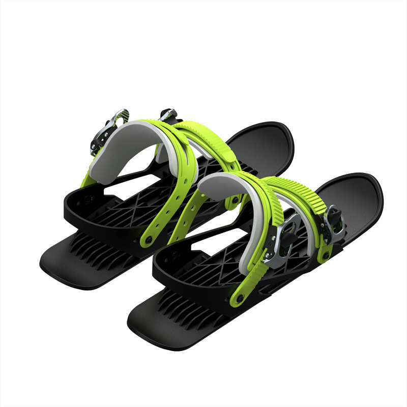 Mini Ski Skates Portable Short Ski board Adjustable Skates Shoes 9 Mini Ski Skates Portable Short Ski board Adjustable Skates Shoes - Image 9