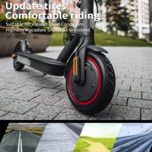 Electric Scooter Rubber Tire 8 0.5x2 Inner Tube   Outer Tube Replacement Tyre