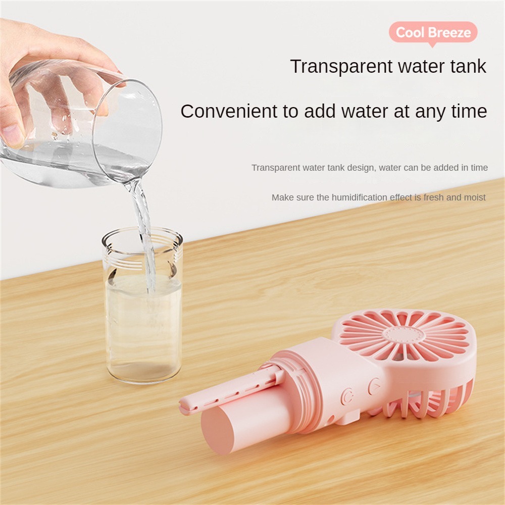 Strong Power Spray Humidification Small Mist Fan 6 Strong Power Spray Humidification Small Mist Fan - Image 6