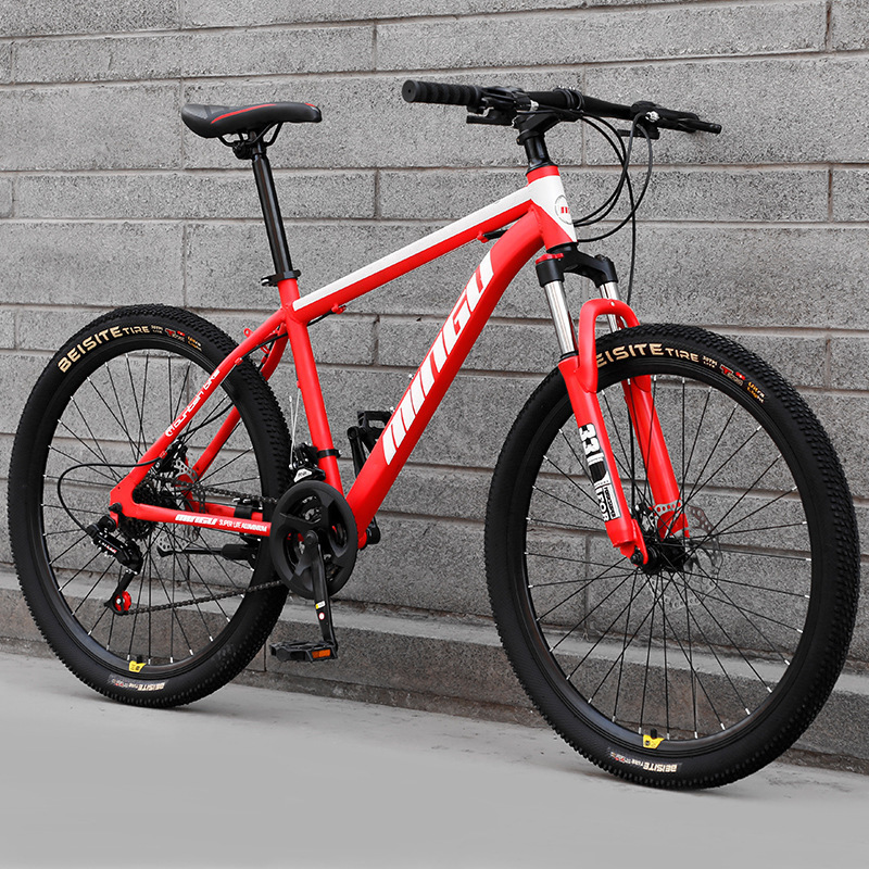 Mountain Bike Bicycle 24, 26 Inch Disc Brake Shock Absorption Bicycle Men's And Women's Variable Speed Bicycle 5 Mountain Bike Bicycle 24, 26 Inch Disc Brake Shock Absorption Bicycle Men's And Women's Variable Speed Bicycle - Image 5