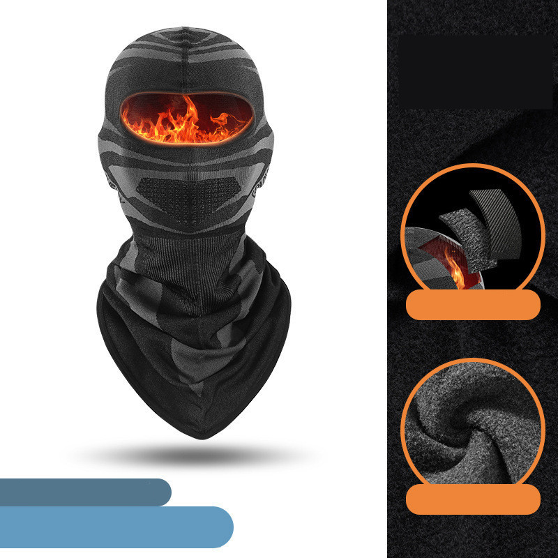 Headgear Outdoor Windproof Scarf Thickened 4 Headgear Outdoor Windproof Scarf Thickened - Image 4