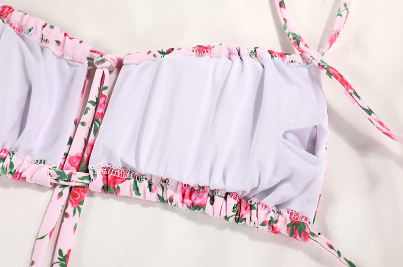 Swimwear Women's Printed Strap Bikini 8 Swimwear Women's Printed Strap Bikini - Image 8