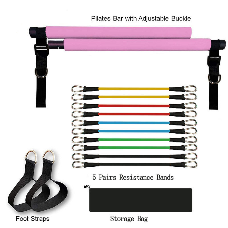 Portable Fitness Yoga Pilates Bar 7 Portable Fitness Yoga Pilates Bar - Image 7