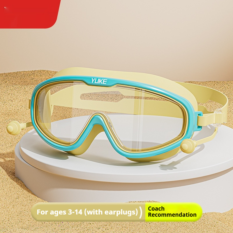Children's Swimming Goggles Waterproof Anti Fog And Nose Protection Integrated Design 5 Children's Swimming Goggles Waterproof Anti Fog And Nose Protection Integrated Design - Image 5