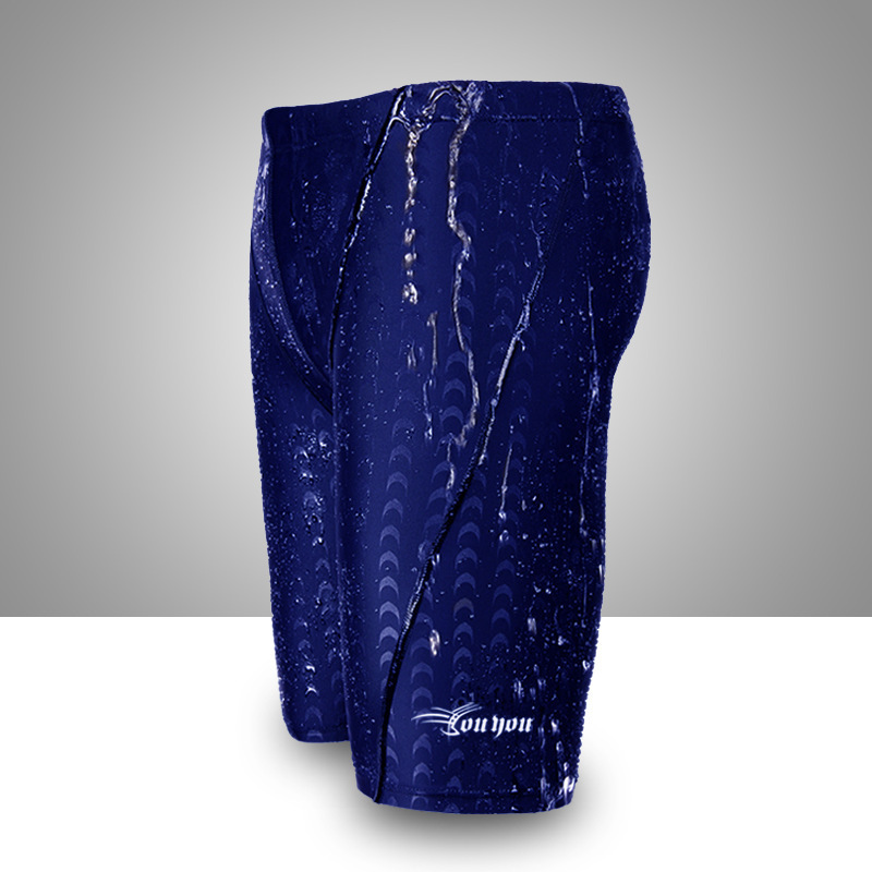 Shark Skin Five Points Men's Swimming Trunks 2 Shark Skin Five Points Men's Swimming Trunks - Image 2