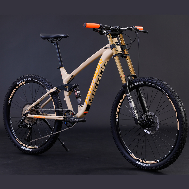 Aluminum Alloy Soft Tail Oil Brake Damping Mountain Bike Bicyc 4 Aluminum Alloy Soft Tail Oil Brake Damping Mountain Bike Bicyc - Image 4