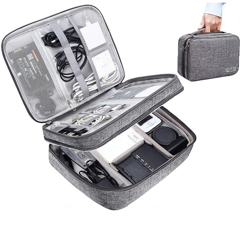 Electronics Organizer Multifunctional Waterproof Storage Bag 2 Electronics Organizer Multifunctional Waterproof Storage Bag - Image 2