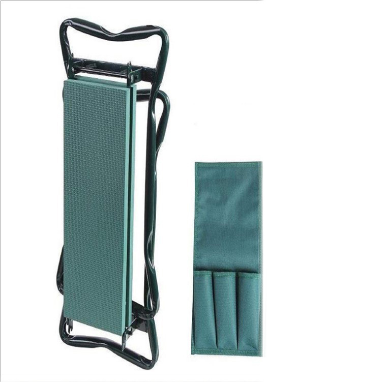 Foldable Outdoor Lawn Chair With Tool Pouch Garden Rest 3 Foldable Outdoor Lawn Chair With Tool Pouch Garden Rest - Image 3