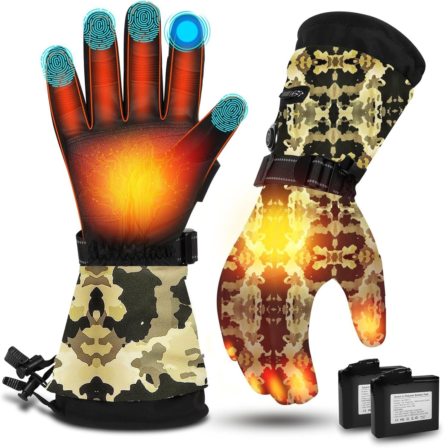 Thickened Heating Gloves 8 Thickened Heating Gloves - Image 8
