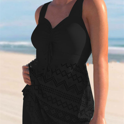 Lace One-piece Swimsuit 7 Lace One-piece Swimsuit - Image 7