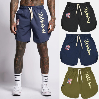 Casual Running Breathable Wicking Speed Bar Tide Men's Shorts 5 Casual Running Breathable Wicking Speed Bar Tide Men's Shorts - Image 5