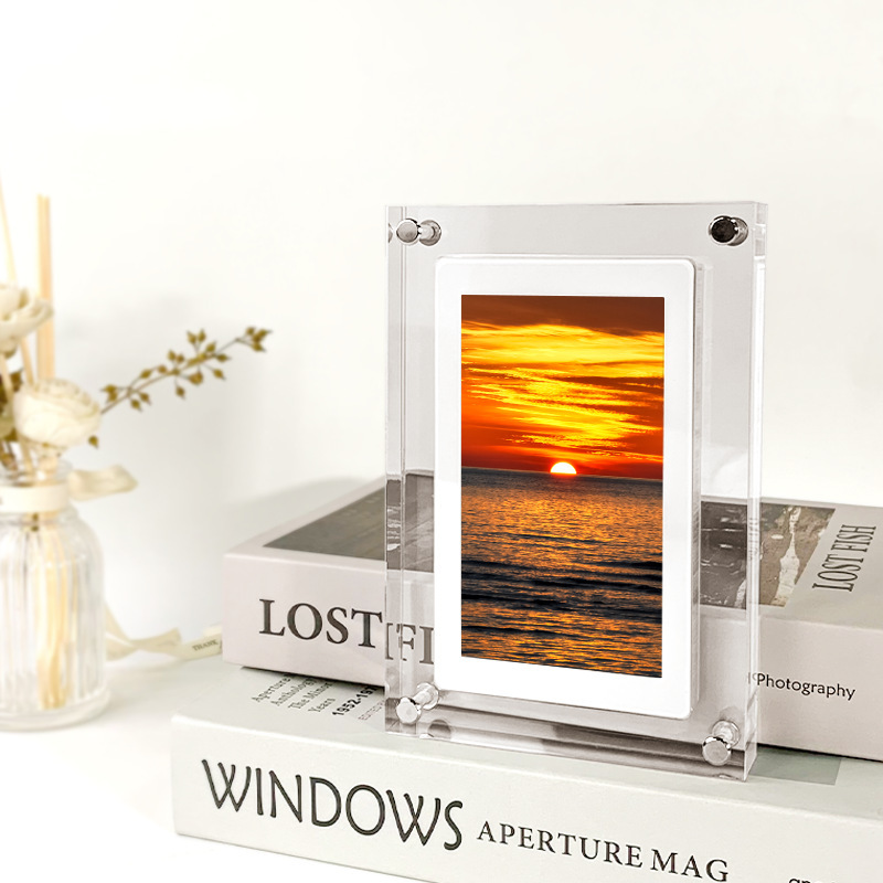 Digital Picture Frame Acrylic Video Player Digital Photo Frame 5 Digital Picture Frame Acrylic Video Player Digital Photo Frame - Image 5