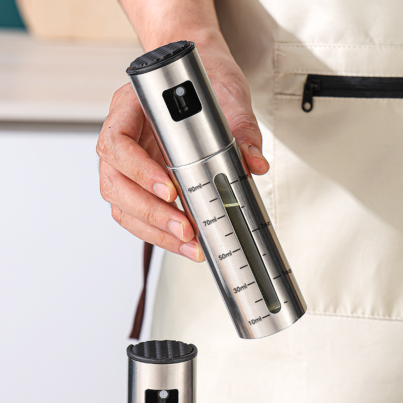Fuel Spray Can Stainless Stee Bottle Spice Bottle With Spray Press 8 Fuel Spray Can Stainless Stee Bottle Spice Bottle With Spray Press - Image 8