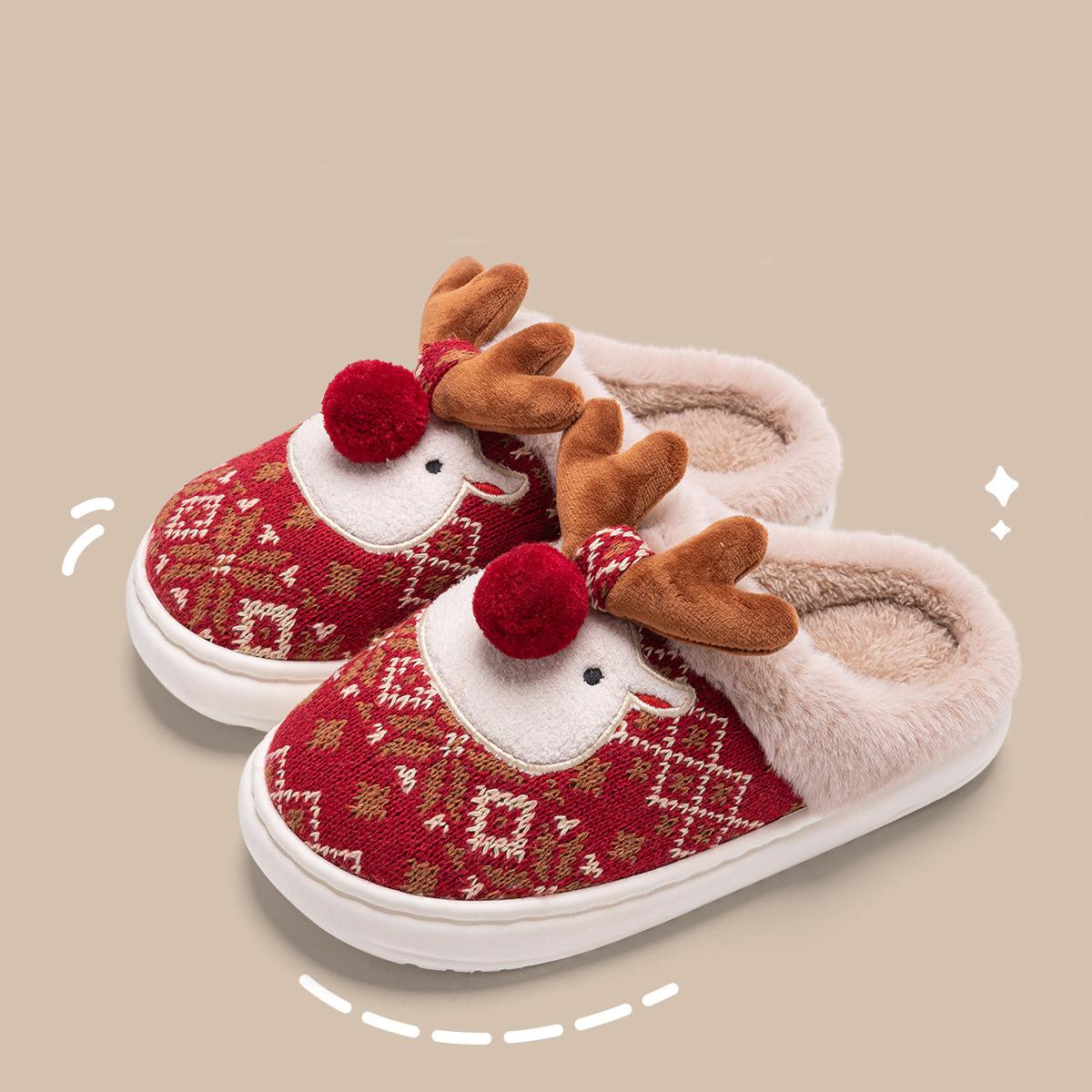 Non-slip Plush Fuzzy Slippers 7 Non-slip Plush Fuzzy Slippers - Image 7