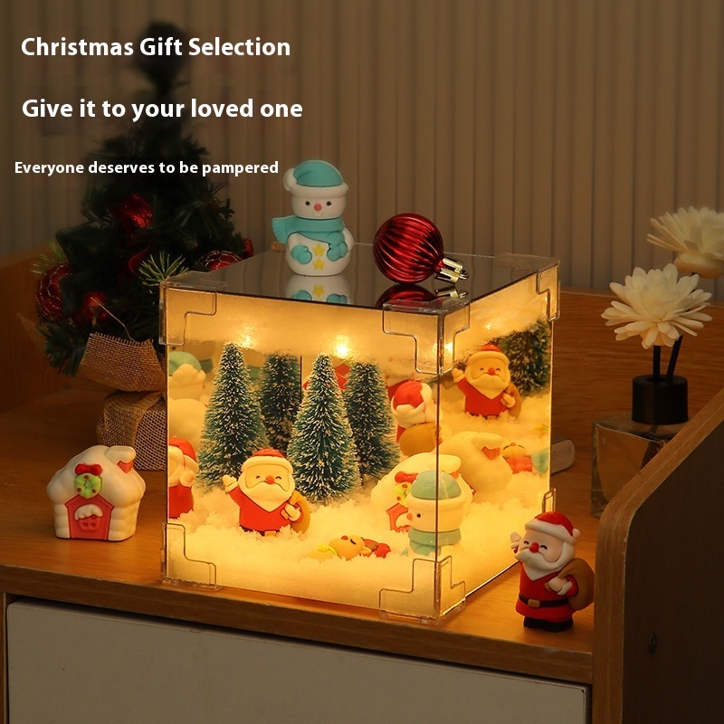 Christmas DIY Mirror And LED Cube Lamp 3 Christmas DIY Mirror And LED Cube Lamp - Image 3
