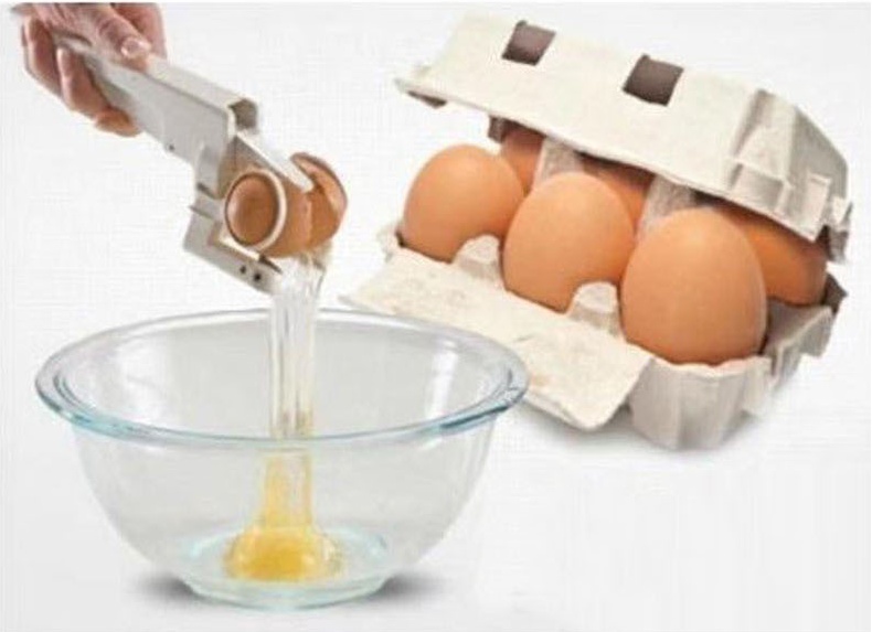 Egg Shell Cracker Handheld Plastic Egg Breaker 6 Egg Shell Cracker Handheld Plastic Egg Breaker - Image 6