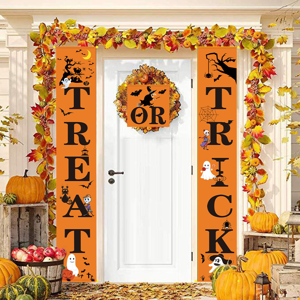 Halloween Decoration Outdoor Banner Halloween Couplets 5 Halloween Decoration Outdoor Banner Halloween Couplets - Image 5