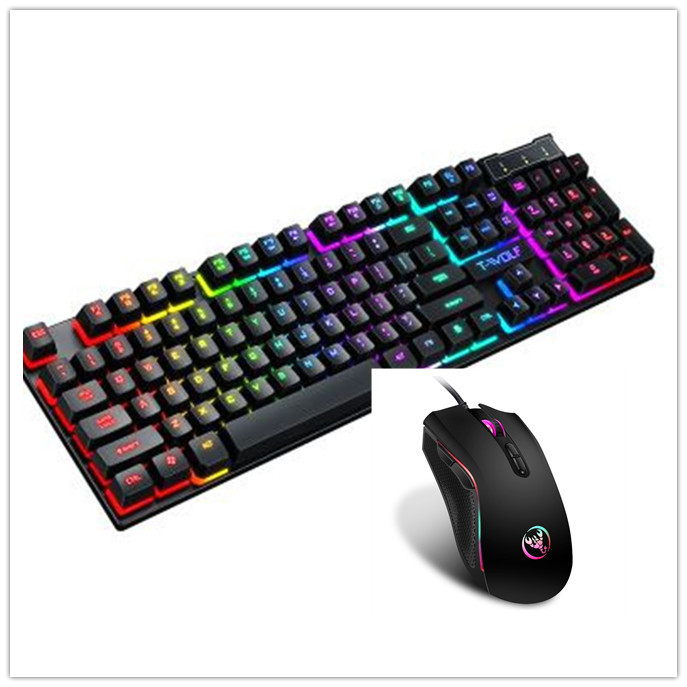 Gaming USB Luminous Wired Keyboard Floating Manipulator 4 Gaming USB Luminous Wired Keyboard Floating Manipulator - Image 4
