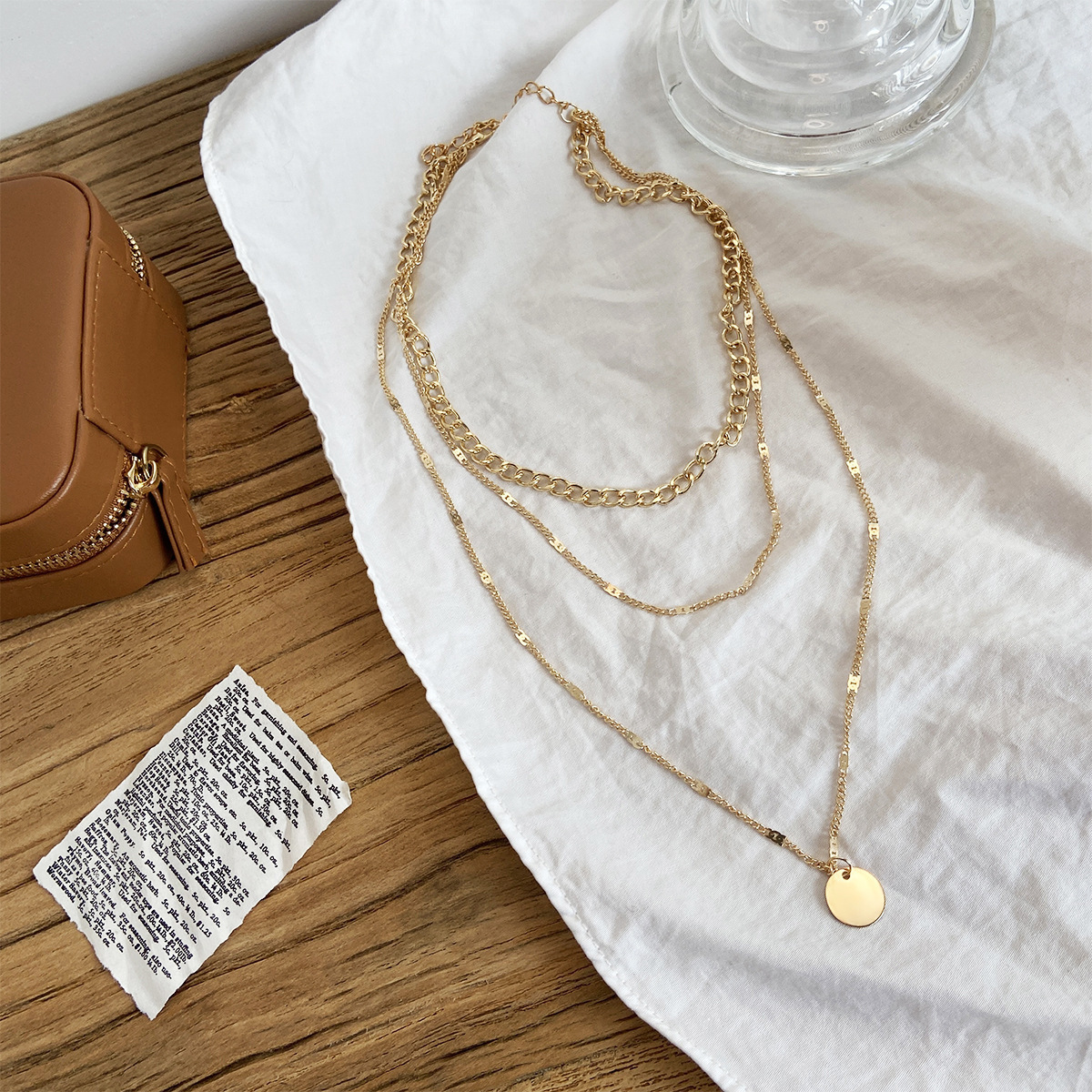 Multilayer Necklace Pendant Style Chain 2 Multilayer Necklace Pendant Style Chain - Image 2
