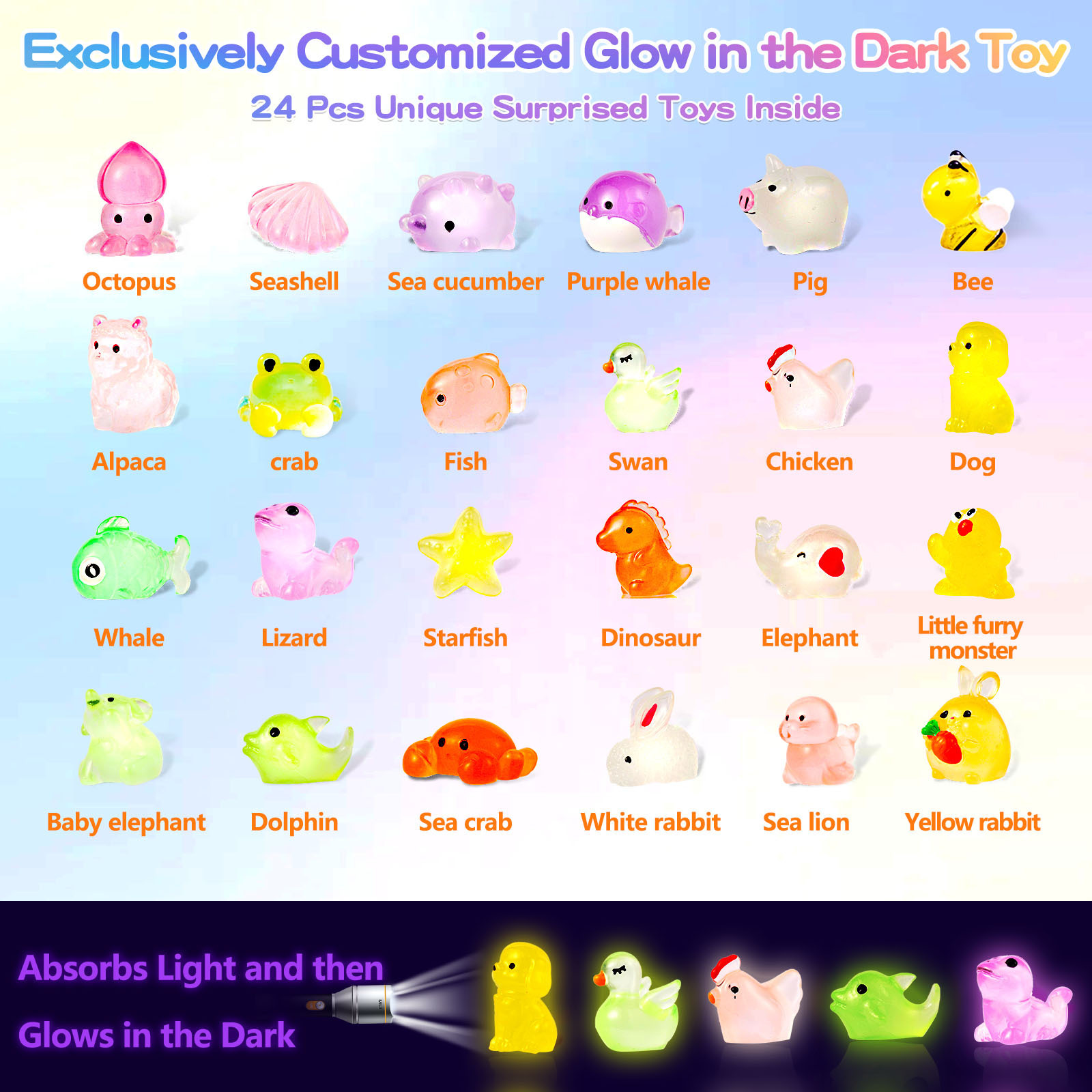 Glow-in-the-Dark Doll-Shaped Bath Bombs - Kids Bath Time Fun Set with Fizzing Bubble Foam 3 Glow-in-the-Dark Doll-Shaped Bath Bombs - Kids Bath Time Fun Set with Fizzing Bubble Foam - Image 3