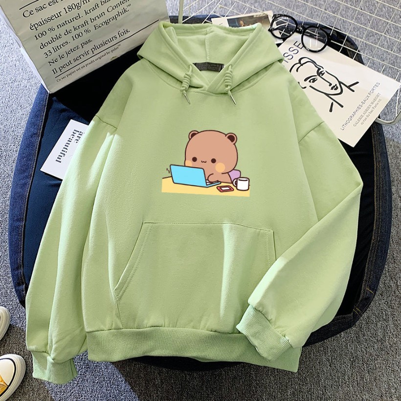 Back To School Busy Bear Soft Hoodie 4 Back To School Busy Bear Soft Hoodie - Image 4