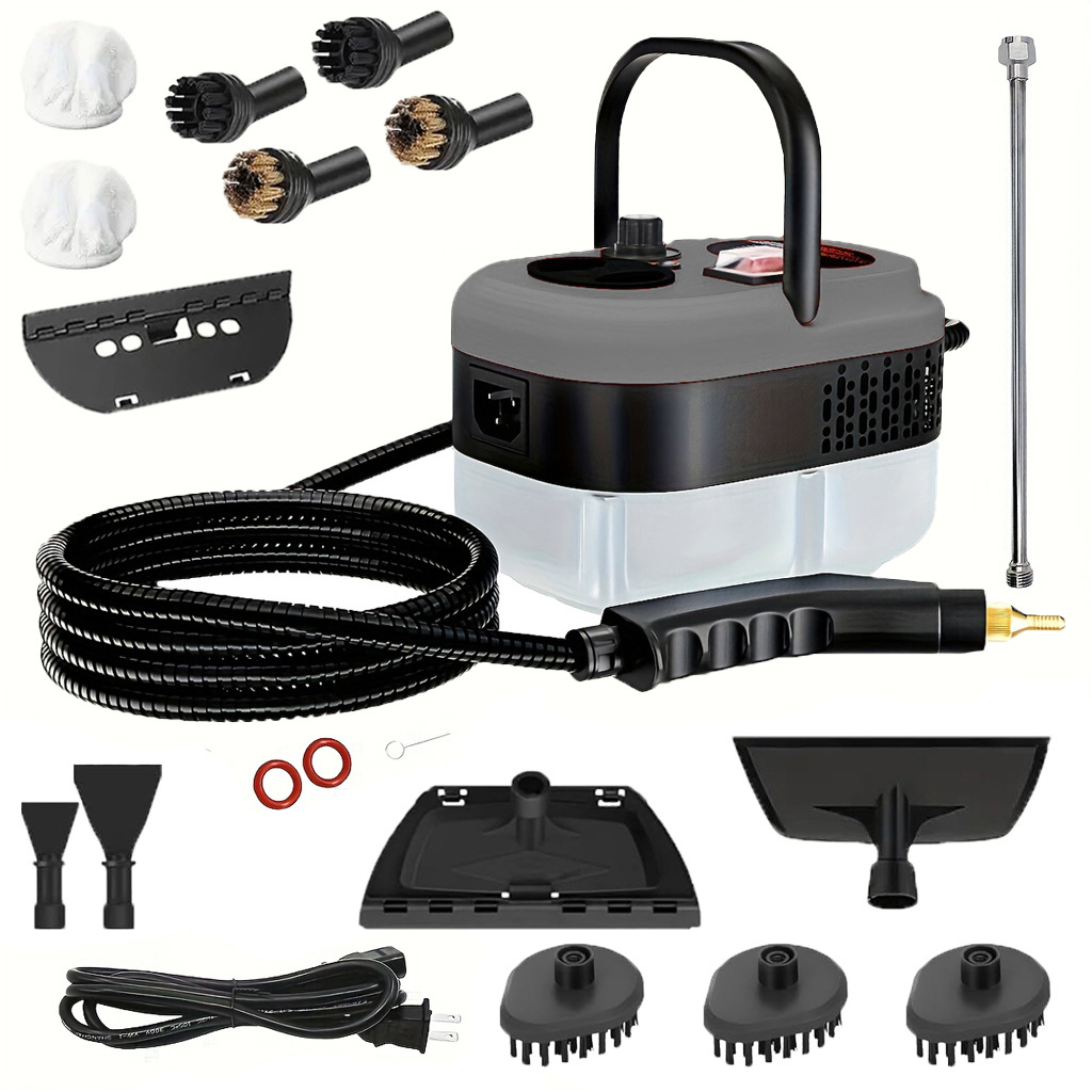 Handheld Steam Cleaner, 2500W Pressurized Steam Cleaner With 1.2L Water Tank And 12 Attachments 7 Handheld Steam Cleaner, 2500W Pressurized Steam Cleaner With 1.2L Water Tank And 12 Attachments - Image 7