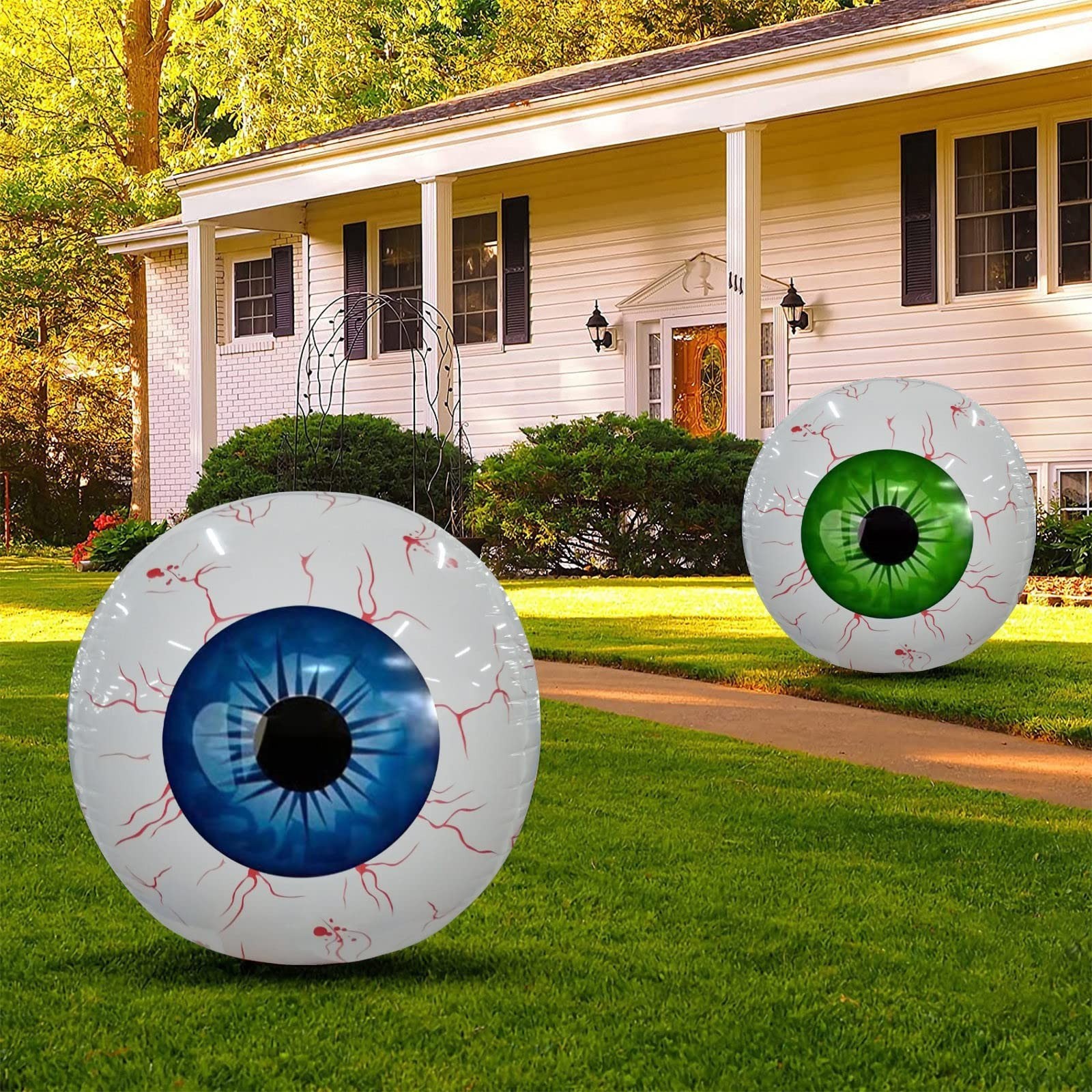 Halloween Eyeball Balloon Halloween Inflatable 3 Halloween Eyeball Balloon Halloween Inflatable - Image 3