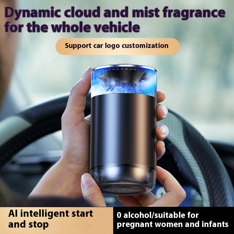 Car Aromatherapy Diffuser Cloud Mist Air Freshener 10 Car Aromatherapy Diffuser Cloud Mist Air Freshener - Image 10