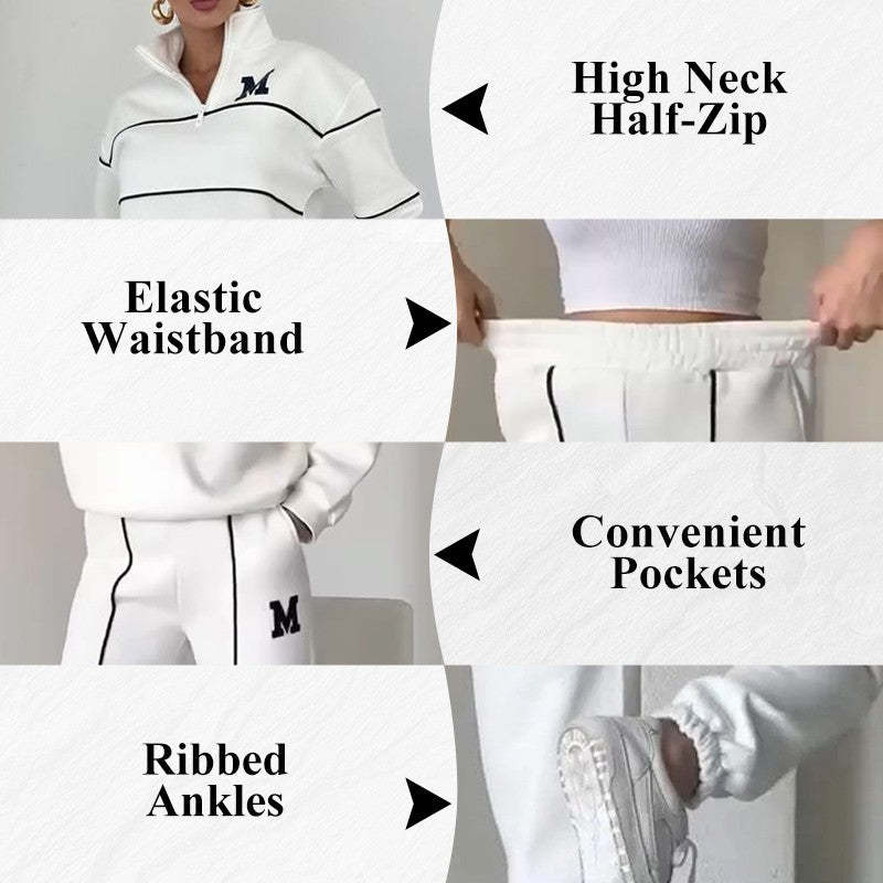 Women's 2 Piece Outfits Pullover Sweatsuit 9 Women's 2 Piece Outfits Pullover Sweatsuit - Image 9