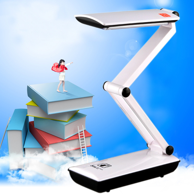 USB Adjustable Portable Dimmable Folding Led Desk Light 4 USB Adjustable Portable Dimmable Folding Led Desk Light - Image 4