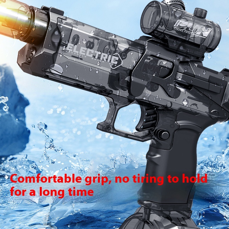 Fire Rat Electric Water Pistol Cool Light Full Automatic Water Spray Gun For Children 4 Fire Rat Electric Water Pistol Cool Light Full Automatic Water Spray Gun For Children - Image 4