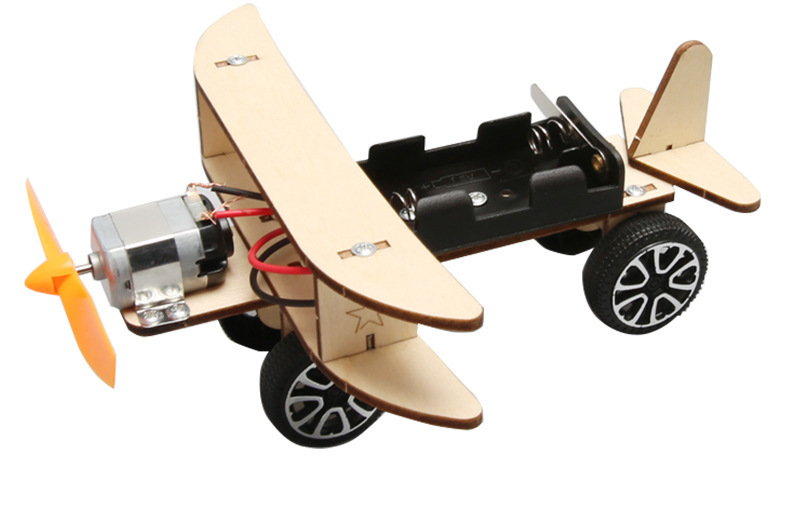 Wooden DIY Airplane Helicopter School Projects Experiment Kits Science 3 Wooden DIY Airplane Helicopter School Projects Experiment Kits Science - Image 3