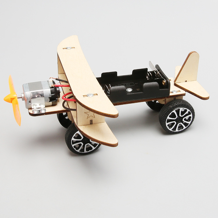 Wooden DIY Airplane Helicopter School Projects Experiment Kits Science 4 Wooden DIY Airplane Helicopter School Projects Experiment Kits Science - Image 4