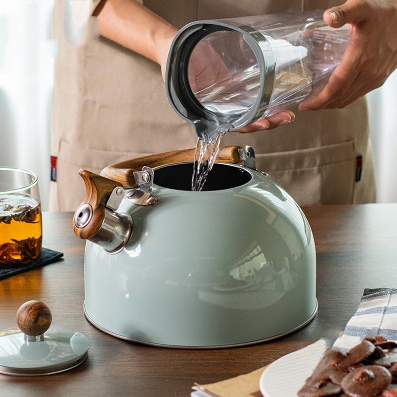 3L Whistling Tea Kettle Thick Stainless Steel 5 3L Whistling Tea Kettle Thick Stainless Steel - Image 5