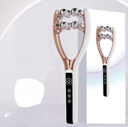 Home V-Roller EMS Microcurrent Electric Smart Red And Blue Dual-Wave Roller 6 Home V-Roller EMS Microcurrent Electric Smart Red And Blue Dual-Wave Roller - Image 6