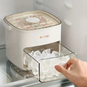 48-Grid Ice Maker Food-Grade Double-Layer Design